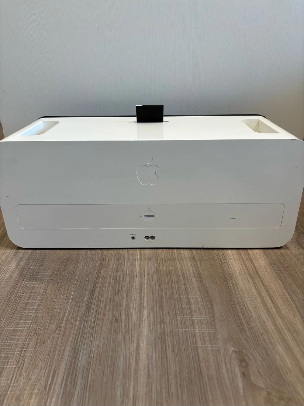 Apple iPod Hi-Fi Wired Speaker A1121 Dock System White Bluetooth adapter works